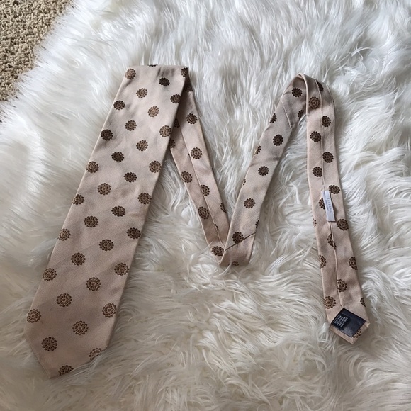 ✅ ICEBERG Cream/Tan Men’s Neck Tie - Picture 2 of 5